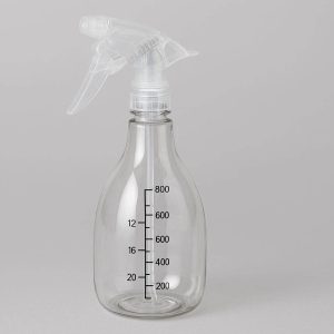 7 Transparent Scaled Plant Watering Bottle Clear Plastic Trigger Sprayer Accurate Measurement Garden Mist Tool